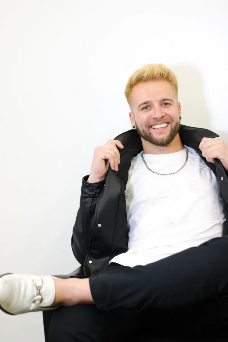 Jake Sturm, owner and stylist at Salon Blaq in Driggs, Idaho