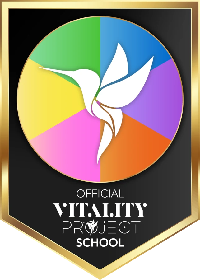 The Official Vitality Project School Trust badge