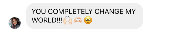 Audience message to Elizabeth Faye