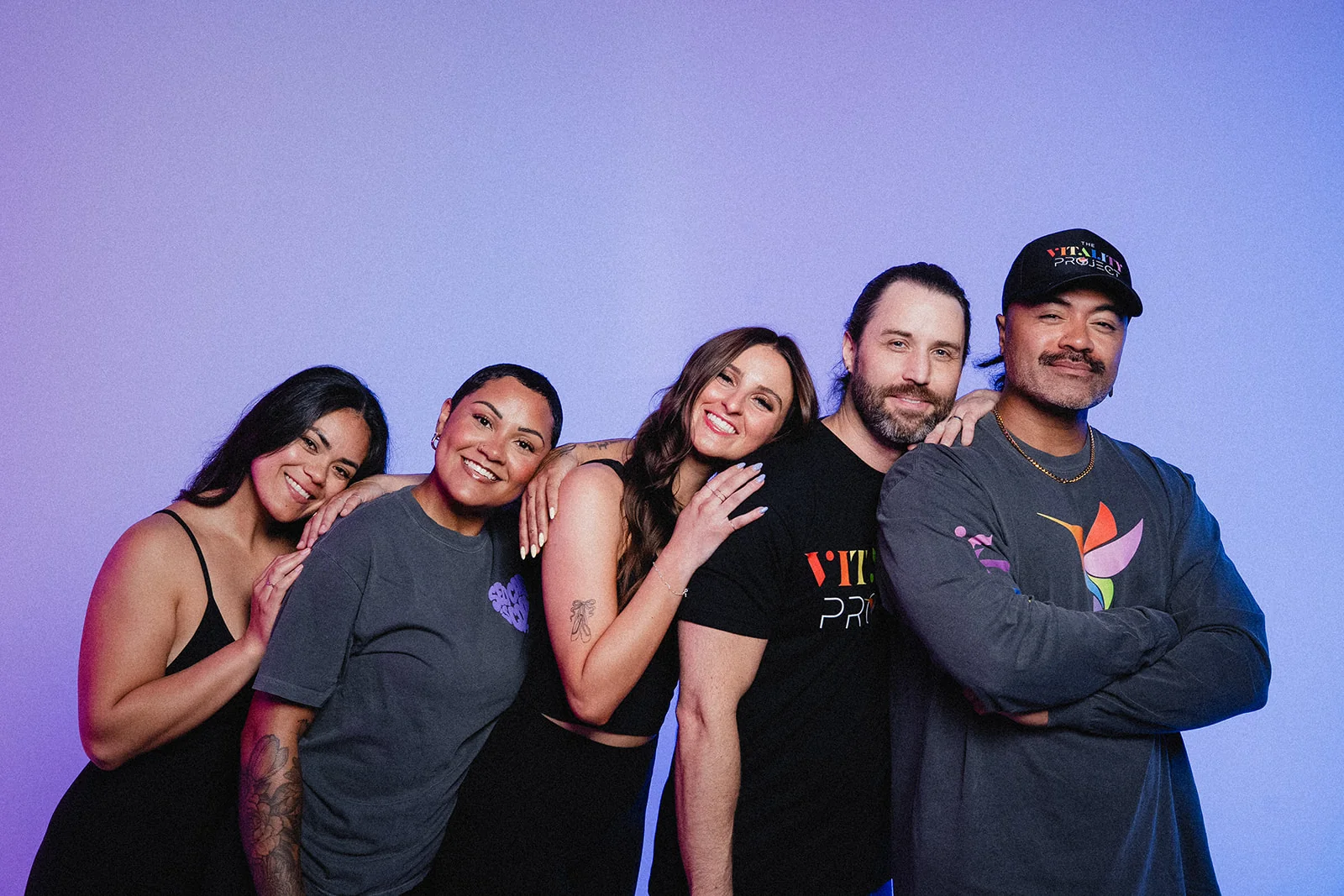 The Vitality Project team who builds the curriculum and wellness tech systems