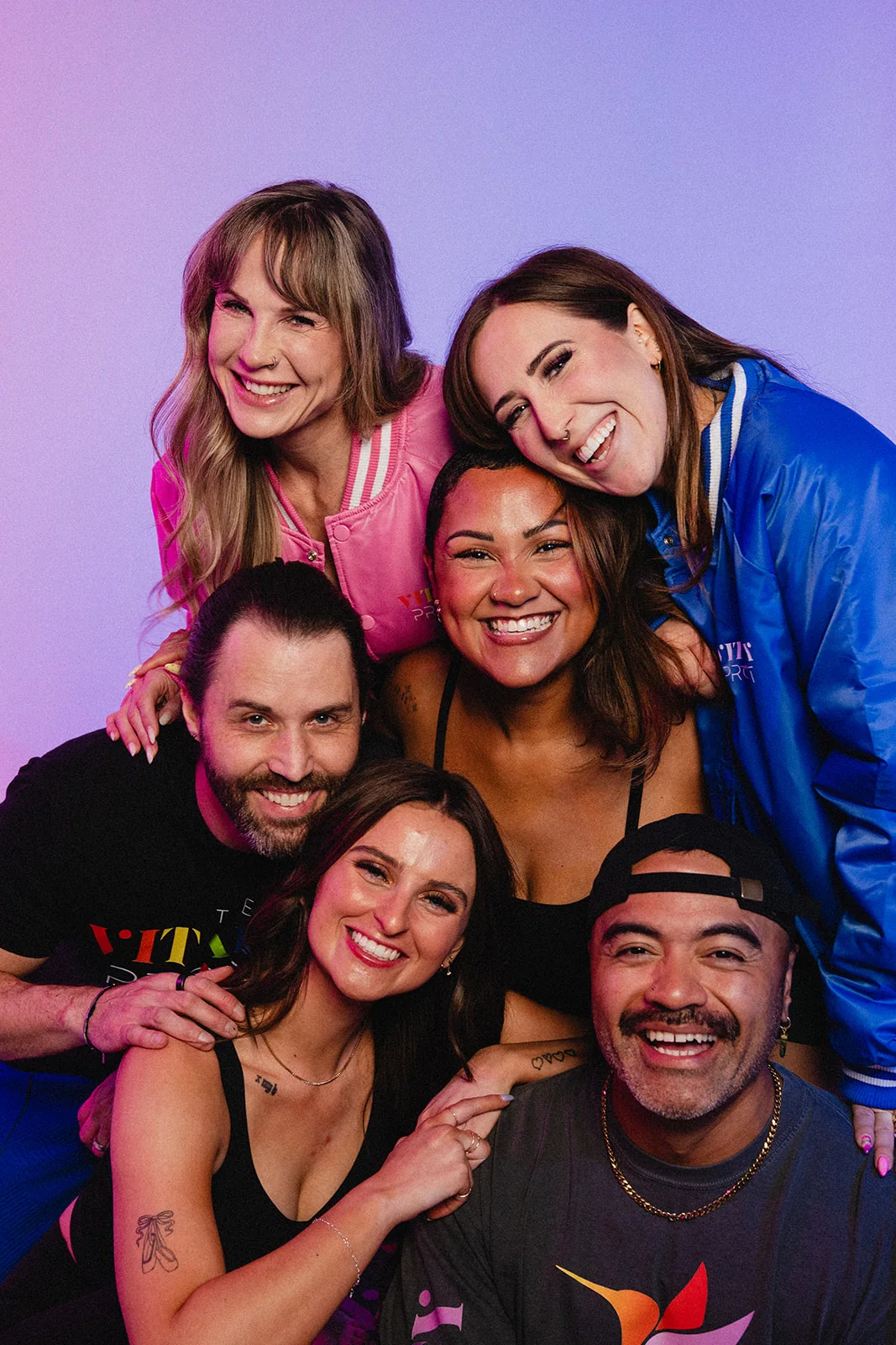 The Vitality Project team laughing